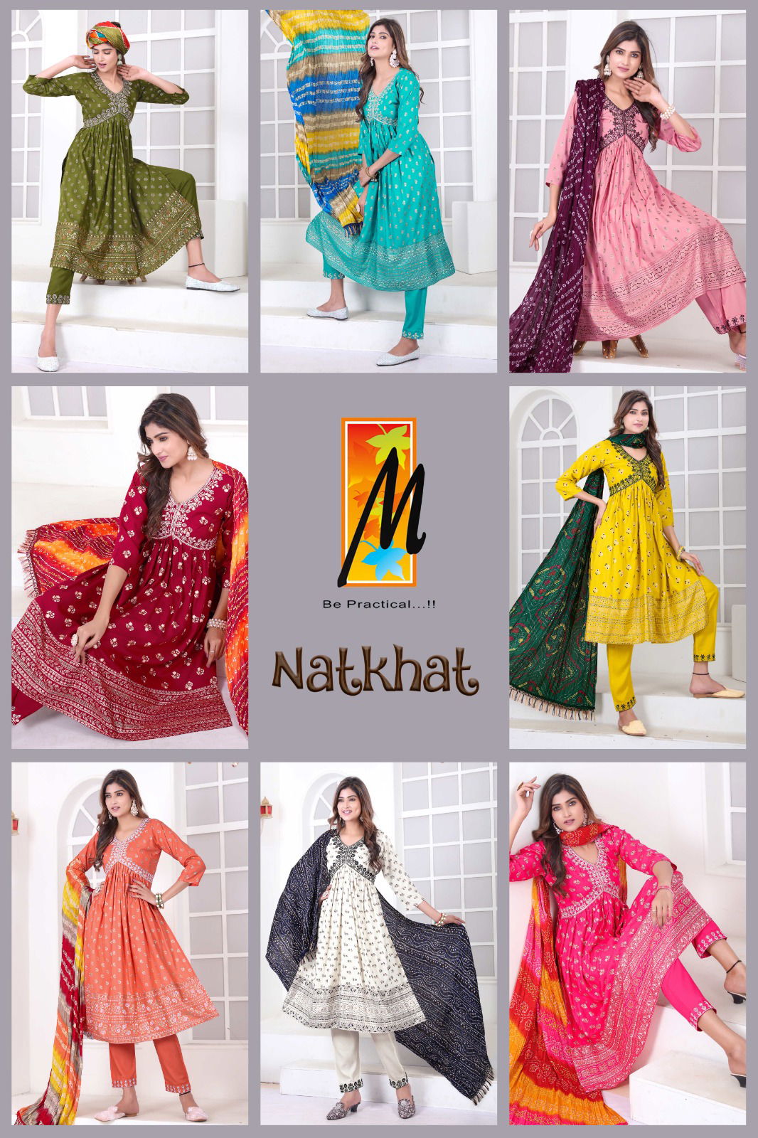 Natkhat Aaliya Work Readymade Suits Catalog